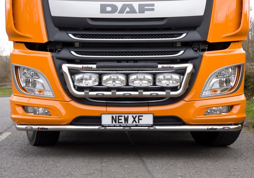 Přední nerezový rám Kelsa MultiBar pro  DAF XF106 Facelift Spacecab