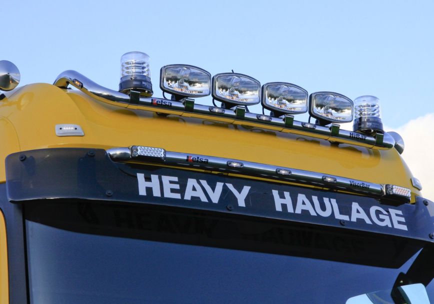Střešní nerezový rám Kelsa HiBar pro  Mercedes Arocs Bigspace