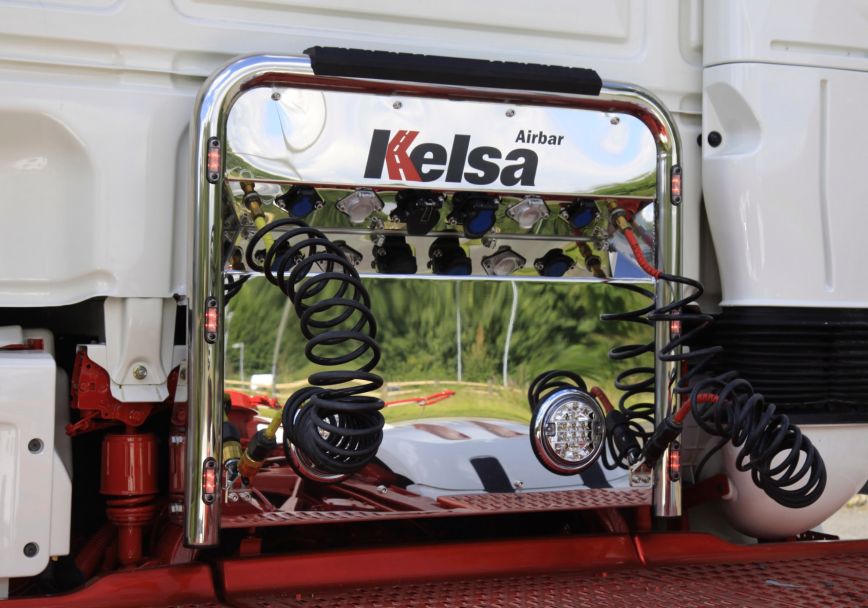 Nerezový rám Kelsa AirBar pro  DAF XF106 Facelift Superspace