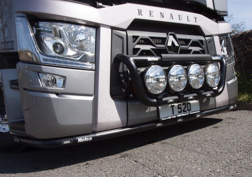 Přední nerezový rám Kelsa MultiBarXL pro  Renault C Range Standard
