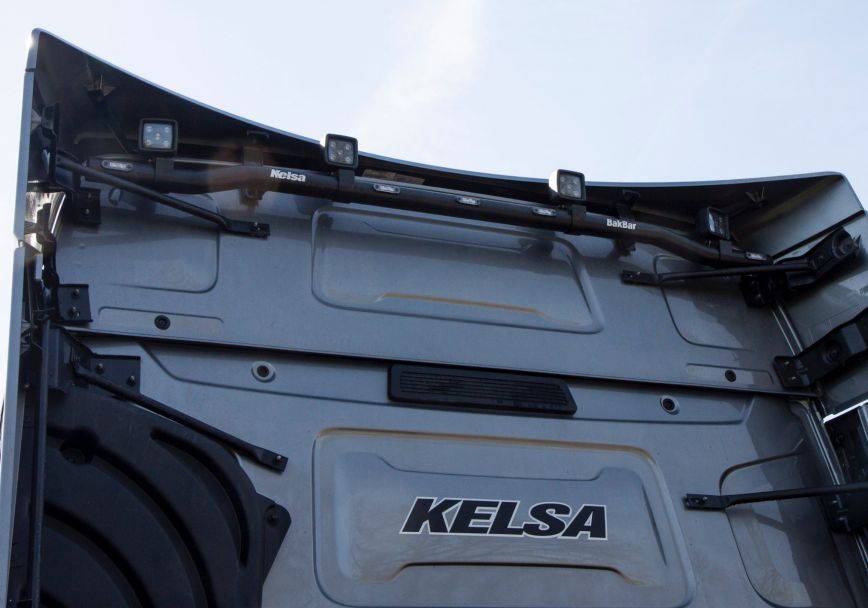 Zadní nerezový rám Kelsa BakBar pro  Renault T Range Long Haul Sleeper