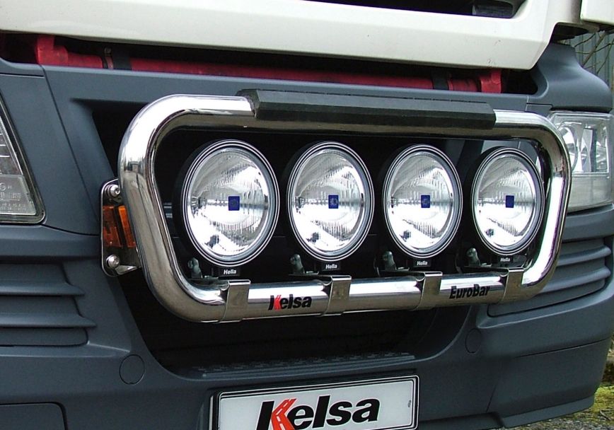 Přední nerezový rám Kelsa EuroBar pro  Man TGS M, L, LX Kabina