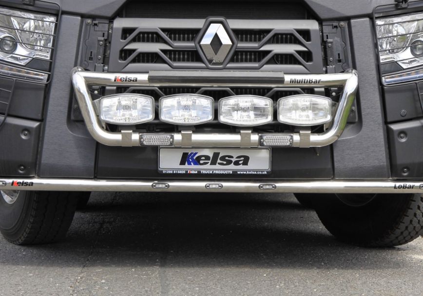 Přední nerezový rám Kelsa MultiBar pro  Renault C Range Standard